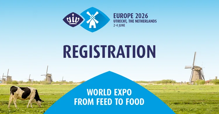 Register for VIV Europe in Utrecht